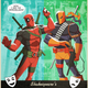 Image for article titled Deadpool Shot First: A Collection of Ridiculous Deadpool Crossover Art